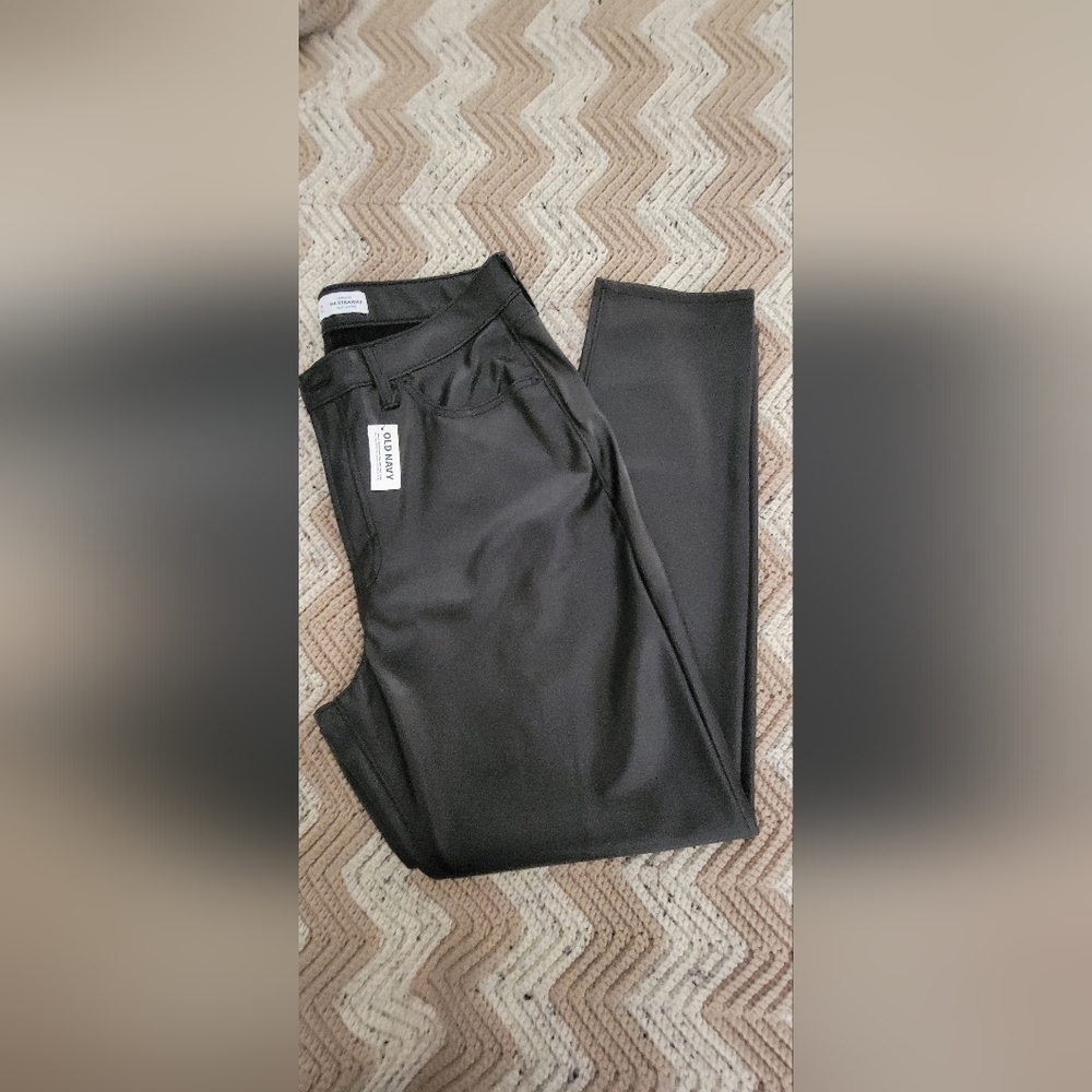OLD NAVY high rise Faux leather